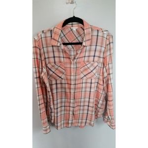 Aeropostale plaid button up